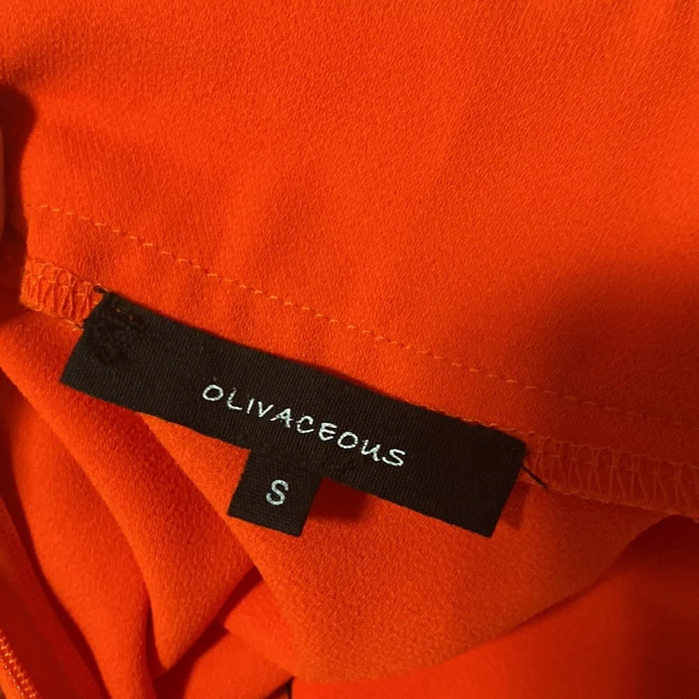 Red/Orange Romper - Picture 4 of 8